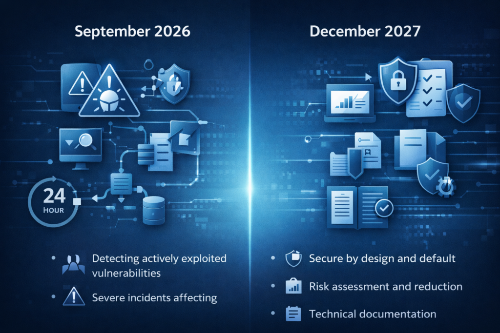 cra compliance deadline and requirements illustration