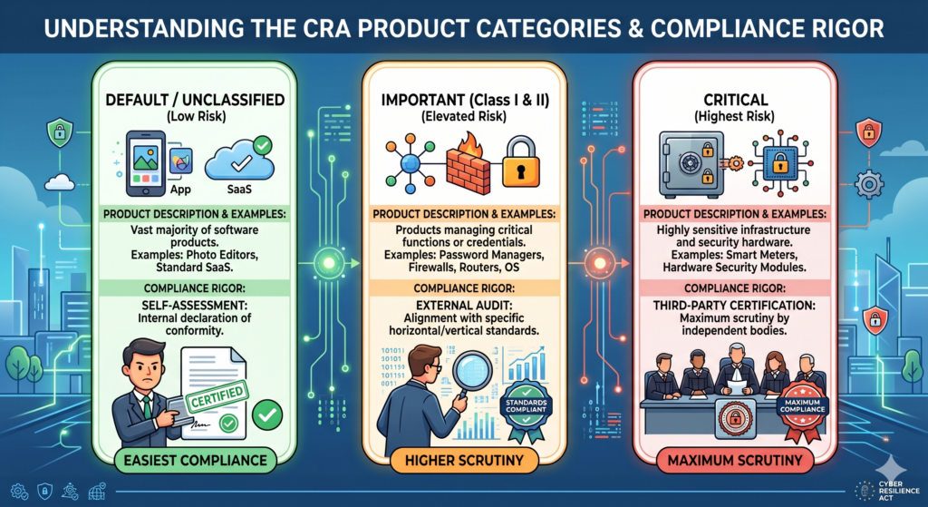 CRA product categories